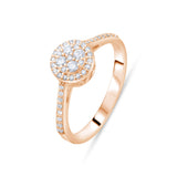 0.32 Carat Natural Diamond Ring – Fine Jewelry Design - Gold Stone Diamond
