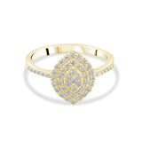 0.31 Carat Natural Diamond Ring – Fine Jewelry Design - Gold Stone Diamond