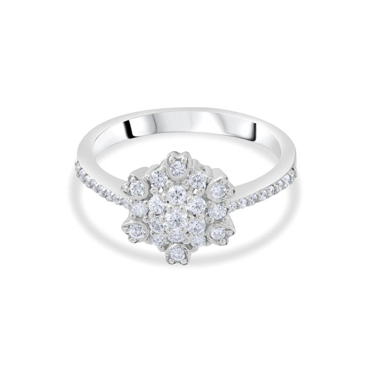 0.50 Carat Natural Diamond Ring – Fine Jewelry Design - Gold Stone Diamond