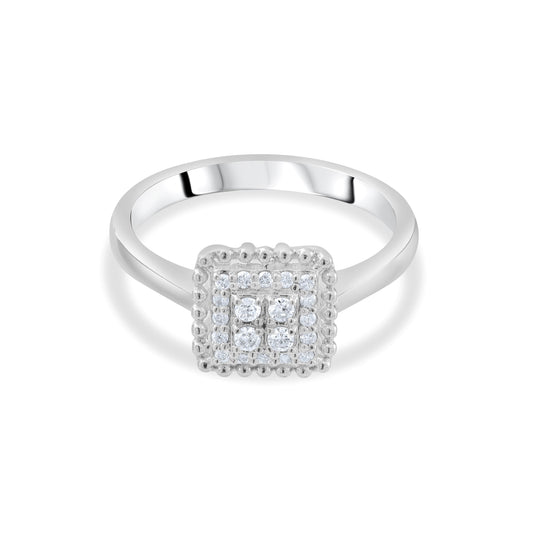 0.23 Carat Natural Diamond Ring – Fine Jewelry Design - Gold Stone Diamond