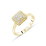 0.23 Carat Natural Diamond Ring – Fine Jewelry Design - Gold Stone Diamond