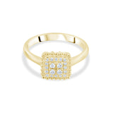 0.23 Carat Natural Diamond Ring – Fine Jewelry Design - Gold Stone Diamond