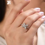 0.32 Carat Natural Baguette Diamond Ring – Fine Jewelry Design - Gold Stone Diamond
