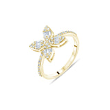 0.32 Carat Natural Baguette Diamond Ring – Fine Jewelry Design - Gold Stone Diamond
