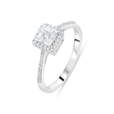0.42 Carat Natural Baguette Diamond Ring – Fine Jewelry Design - Gold Stone Diamond