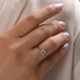 0.20 Carat Natural Baguette Diamond Ring – Fine Jewelry Design - Gold Stone Diamond