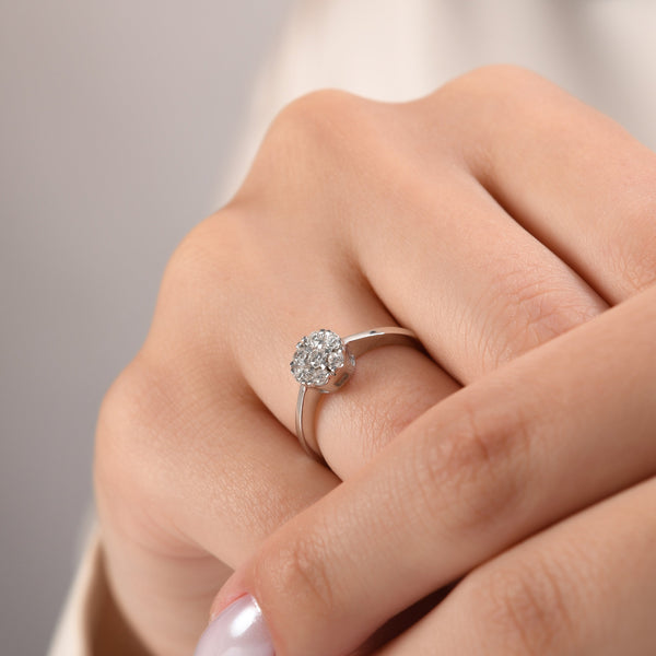 0.25 Carat Natural Diamond Ring – Fine Jewelry Design Luxury Style