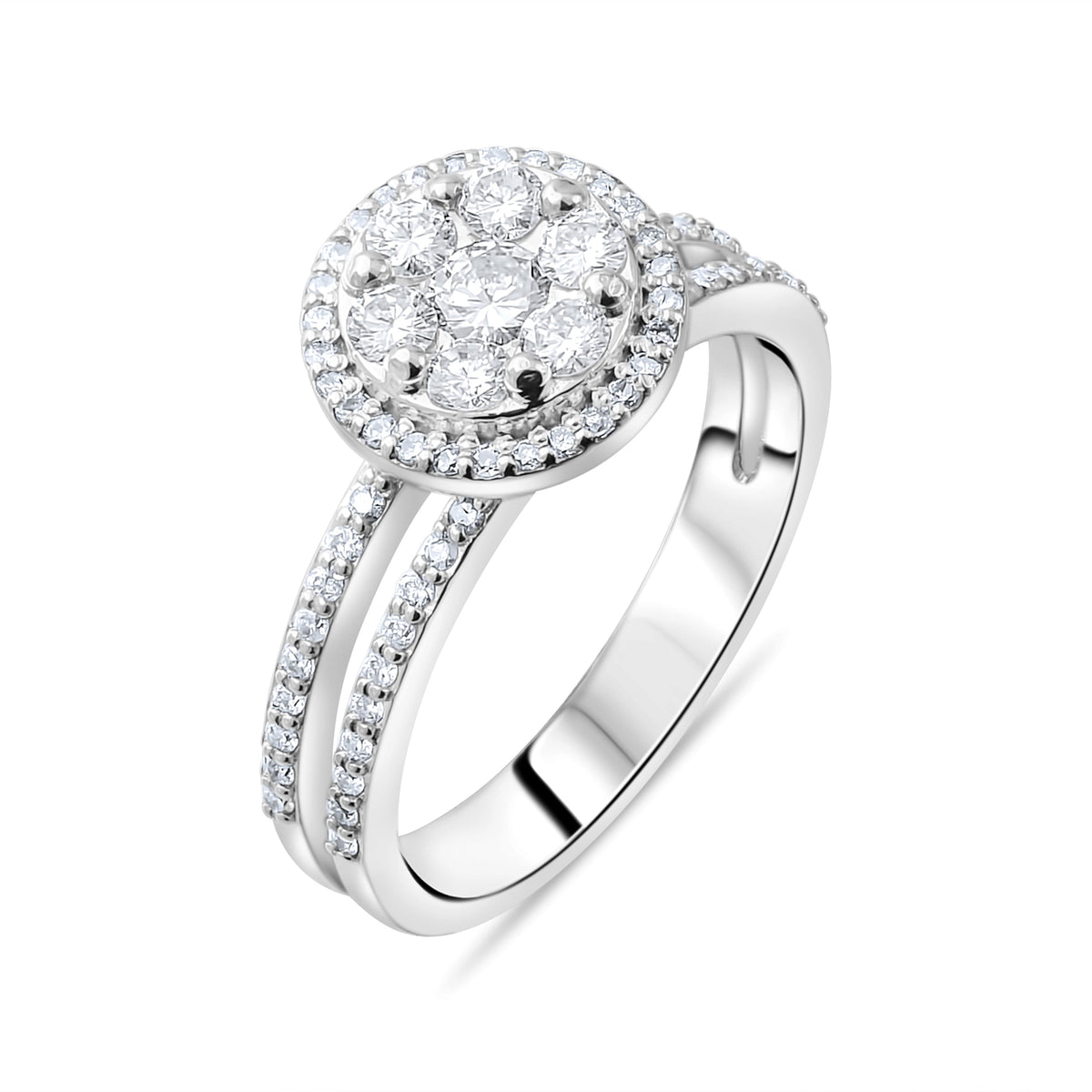0.61 Carat Natural Diamond Ring – Fine Jewelry Design Style - Gold Stone Diamond