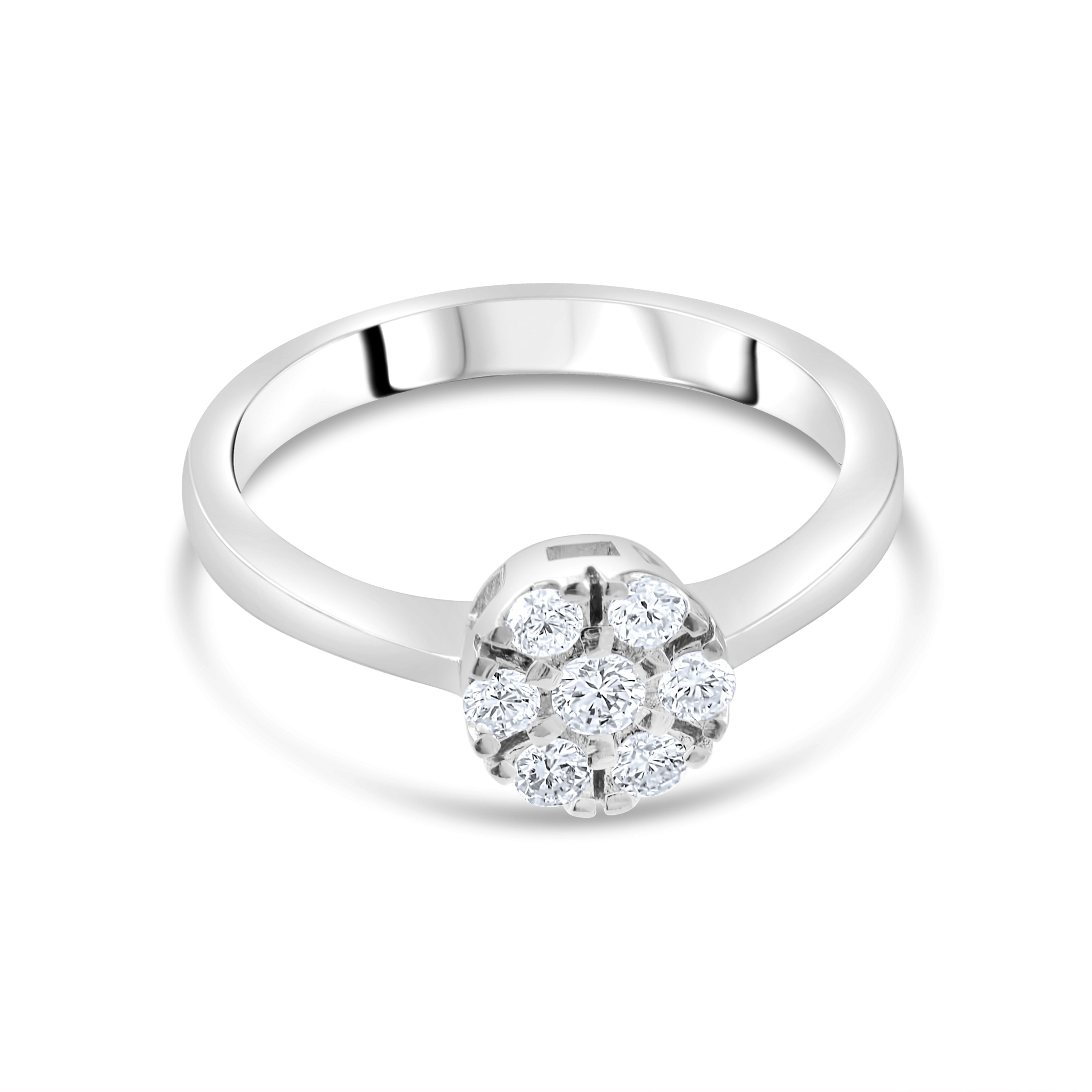 0.29 Carat Natural Diamond Ring – Fine Jewelry Design Style - Gold Stone Diamond