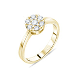 0.29 Carat Natural Diamond Ring – Fine Jewelry Design Style - Gold Stone Diamond