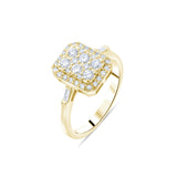 0.42 Carat Natural Diamond Ring – Fine Jewelry Design Style - Gold Stone Diamond