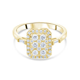 0.42 Carat Natural Diamond Ring – Fine Jewelry Design Style - Gold Stone Diamond