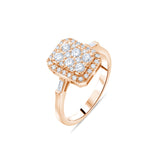 0.42 Carat Natural Diamond Ring – Fine Jewelry Design Style - Gold Stone Diamond