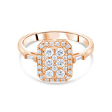 0.42 Carat Natural Diamond Ring – Fine Jewelry Design Style - Gold Stone Diamond