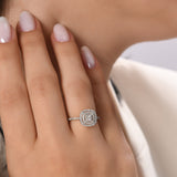 0.74 Carat Natural Diamond Ring – Fine Jewelry Design Luxury Ring - Gold Stone Diamond