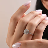 0.74 Carat Natural Diamond Ring – Fine Jewelry Design Luxury Ring - Gold Stone Diamond