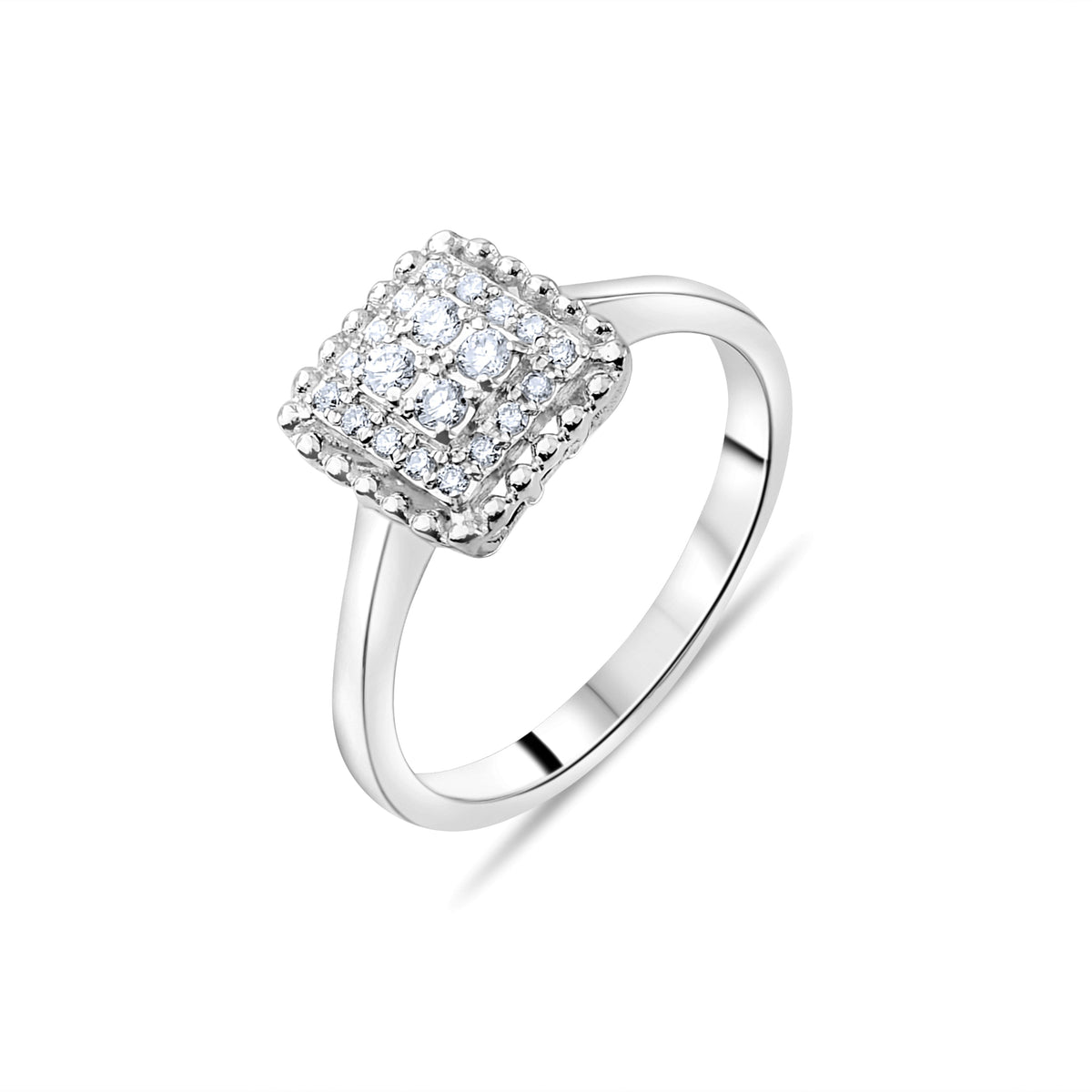 0.41 Carat Natural Diamond Ring – Fine Jewelry Design - Gold Stone Diamond