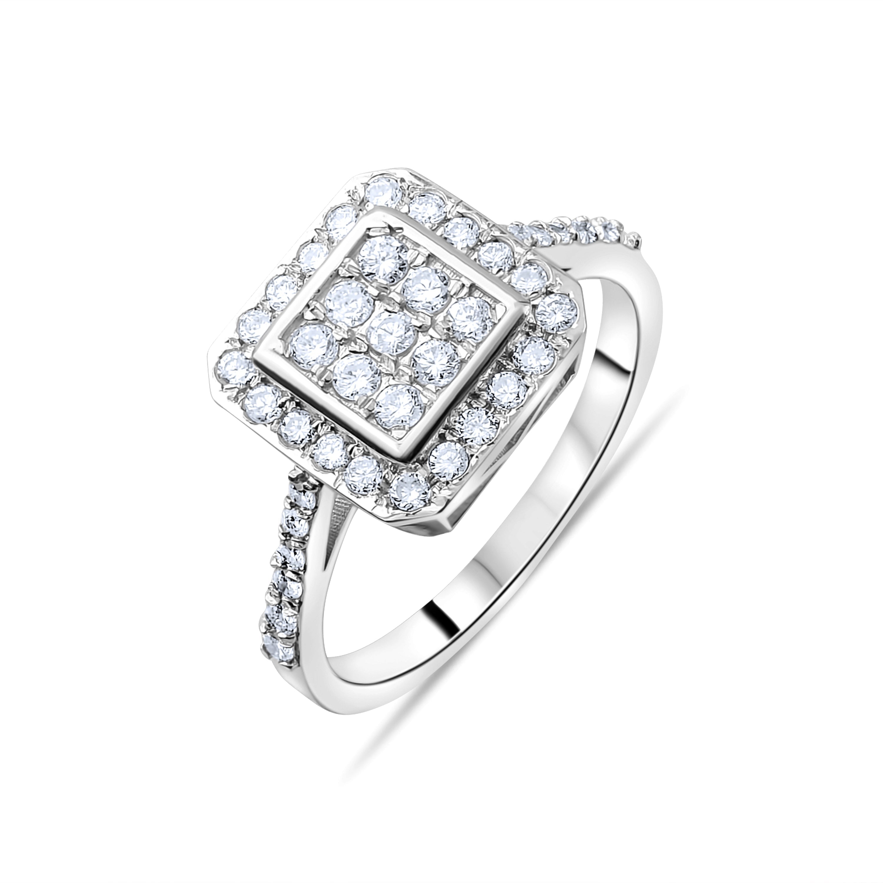 0.69 Carat Natural Diamond Ring – Fine Jewelry Design - Gold Stone Diamond