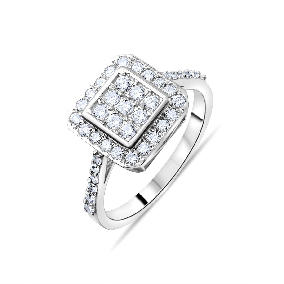 0.69 Carat Natural Diamond Ring – Fine Jewelry Design - Gold Stone Diamond