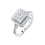 0.69 Carat Natural Diamond Ring – Fine Jewelry Design - Gold Stone Diamond