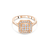 0.69 Carat Natural Diamond Ring – Fine Jewelry Design - Gold Stone Diamond