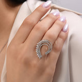 0.72 Carat Natural Diamond Ring – Fine Jewelry Design - Gold Stone Diamond