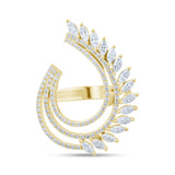 0.72 Carat Natural Diamond Ring – Fine Jewelry Design - Gold Stone Diamond