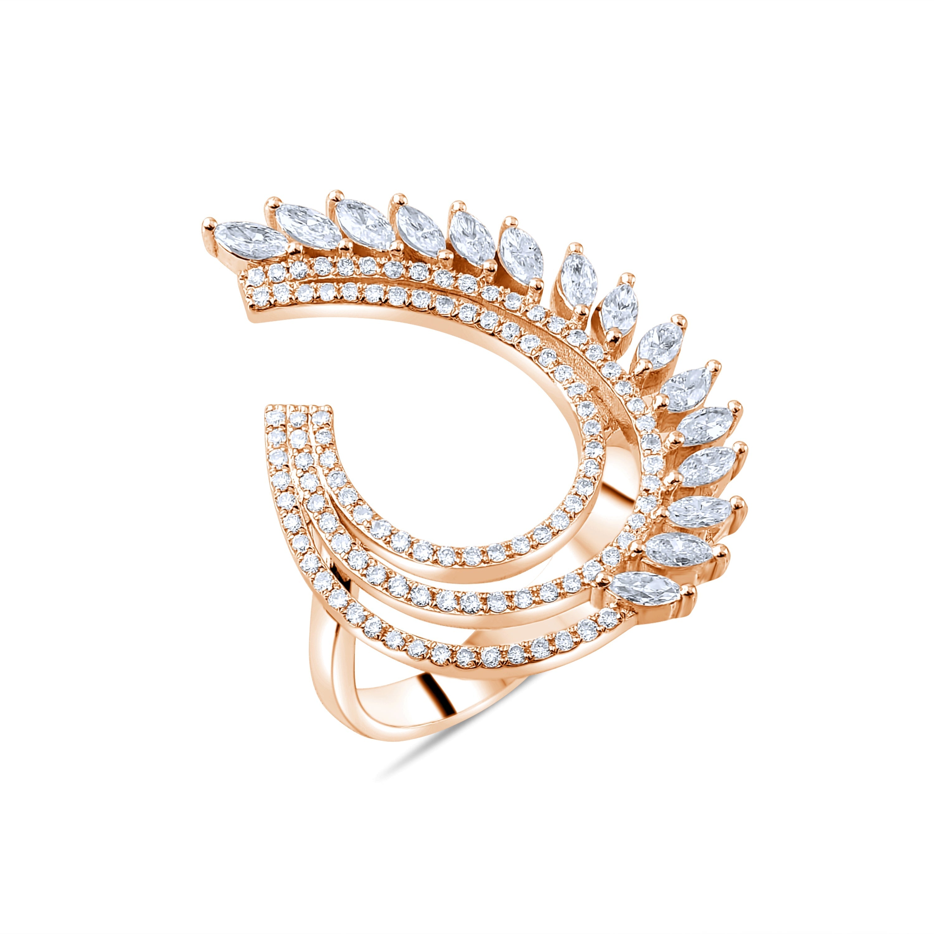 0.72 Carat Natural Diamond Ring – Fine Jewelry Design - Gold Stone Diamond