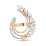 0.72 Carat Natural Diamond Ring – Fine Jewelry Design - Gold Stone Diamond