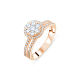 0.45 Carat Natural Diamond Ring – Fine Jewelry Design - Gold Stone Diamond