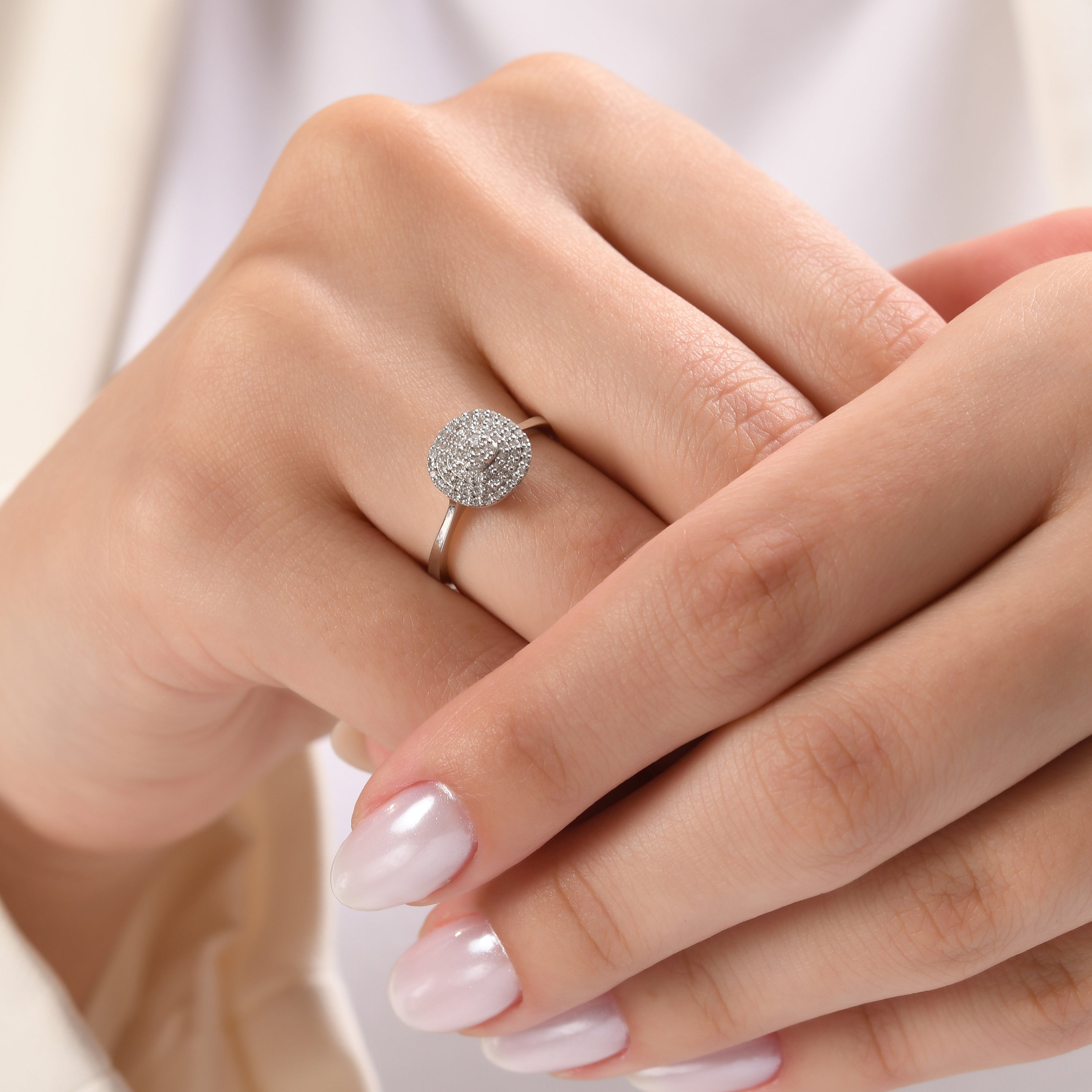 0.52 Carat Natural Diamond Ring – Elegant Fine Jewelry Design - Gold Stone Diamond
