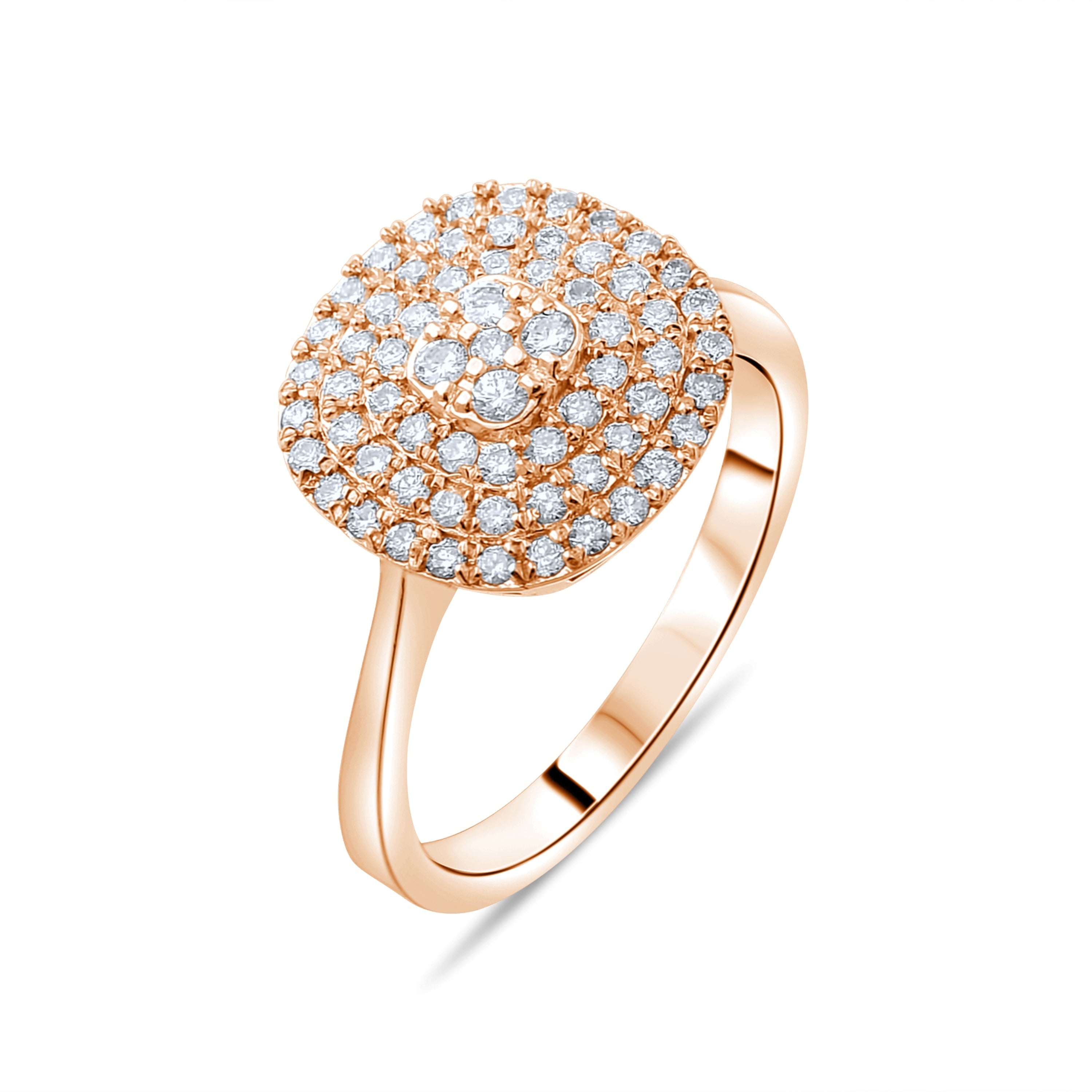 0.52 Carat Natural Diamond Ring – Elegant Fine Jewelry Design - Gold Stone Diamond