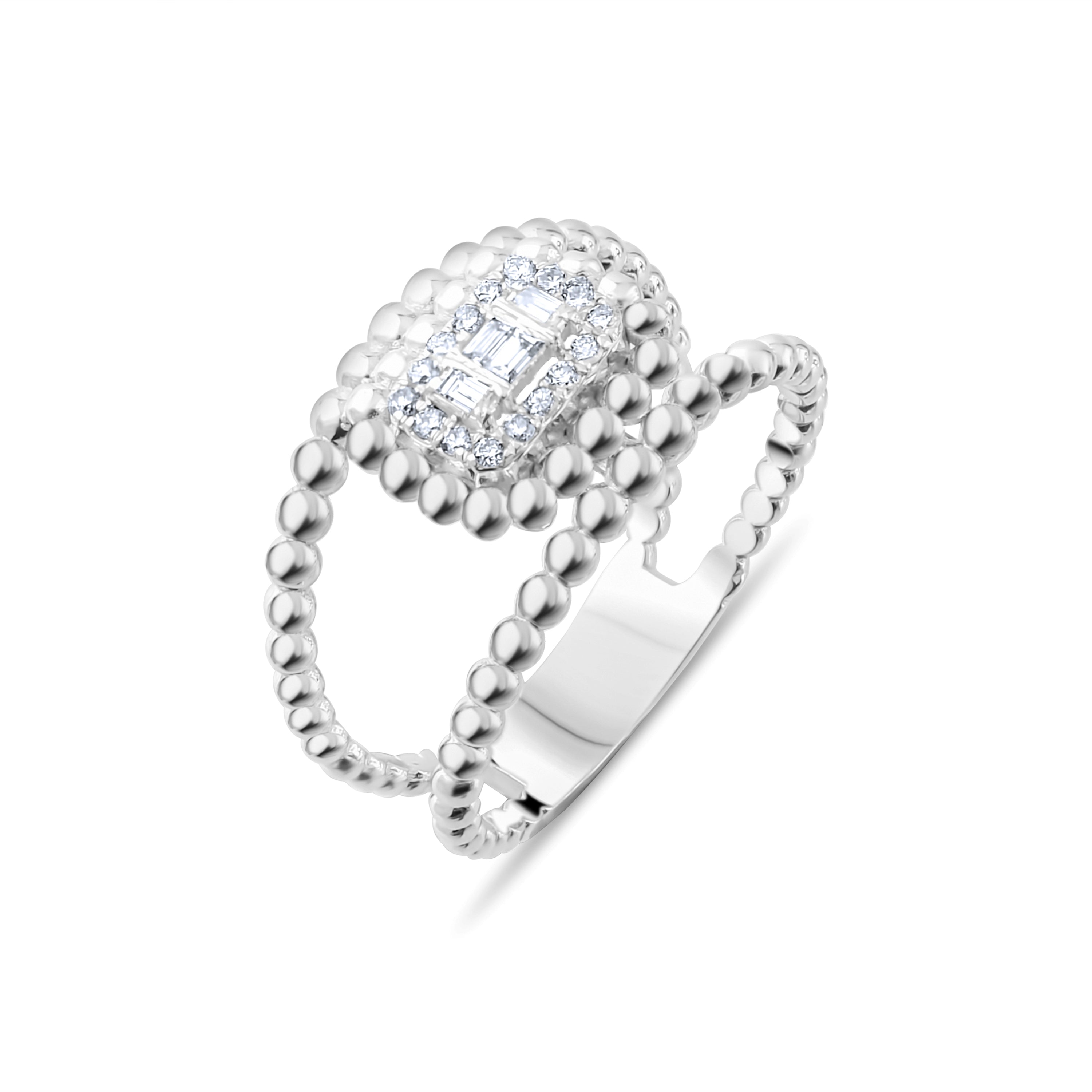 0.36 Carat Natural Diamond Ring – Elegant Fine Jewelry Design - Gold Stone Diamond