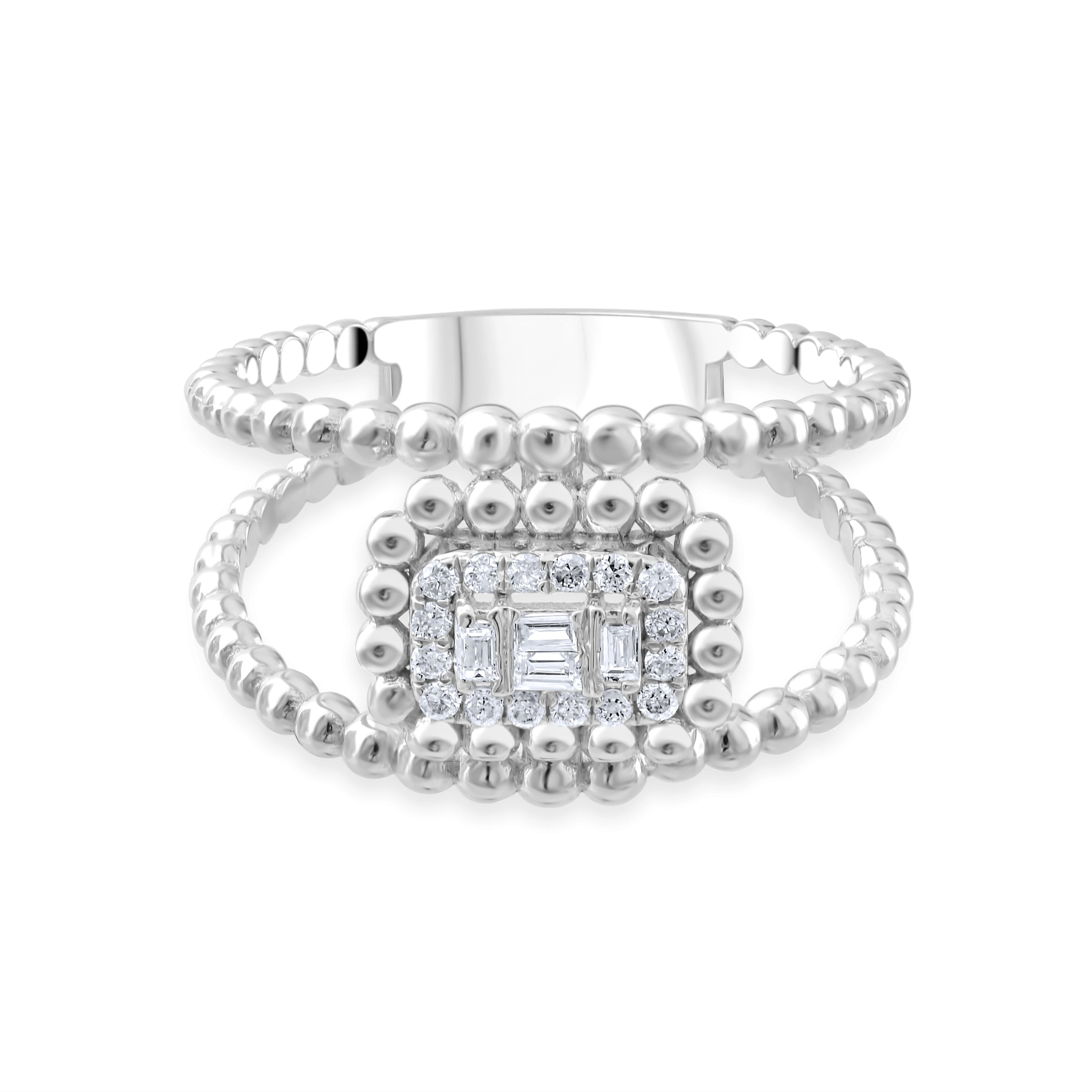 0.36 Carat Natural Diamond Ring – Elegant Fine Jewelry Design - Gold Stone Diamond