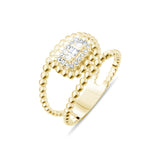 0.36 Carat Natural Diamond Ring – Elegant Fine Jewelry Design - Gold Stone Diamond
