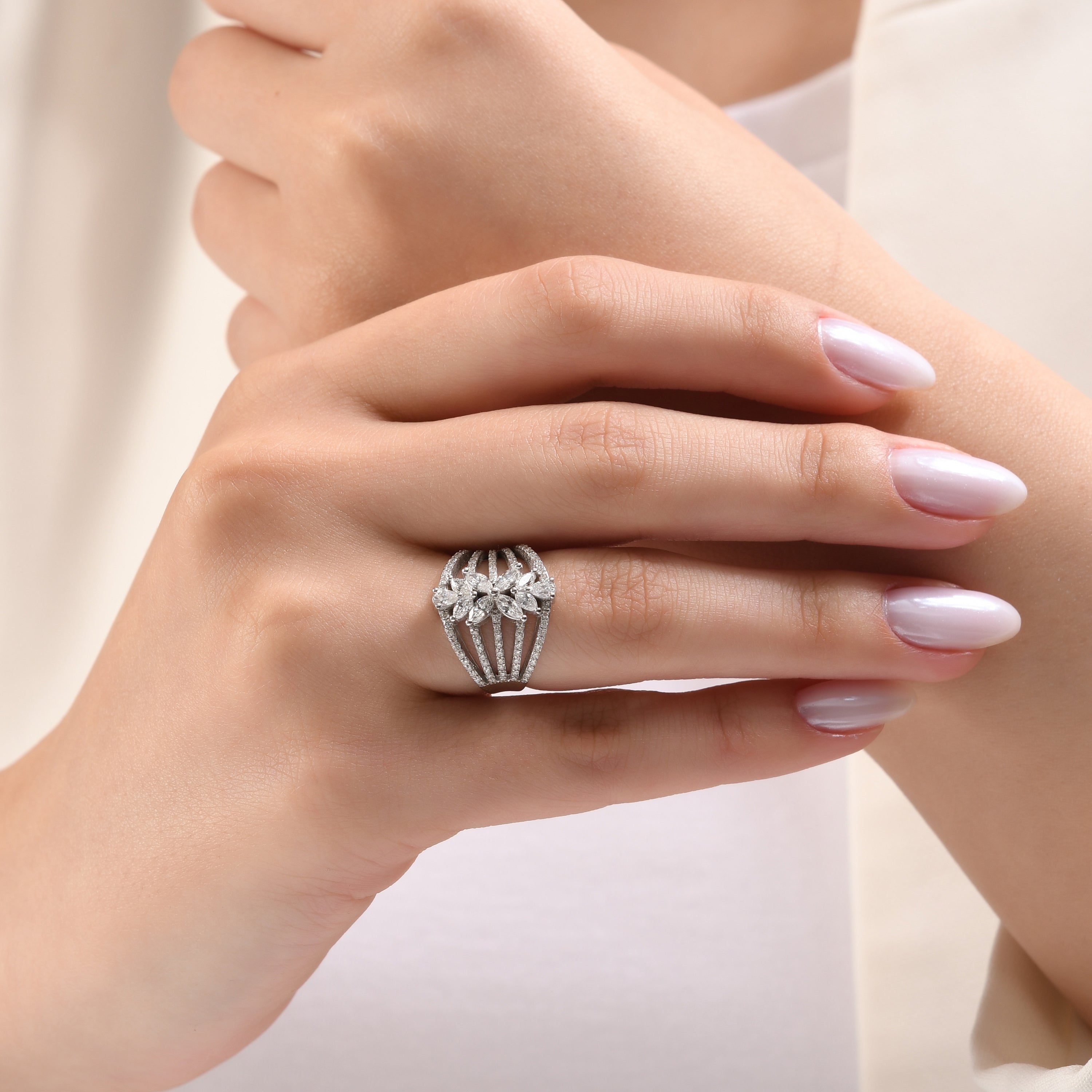 1.22 Carat Natural Diamond Ring – Elegant Fine Jewelry Design - Gold Stone Diamond