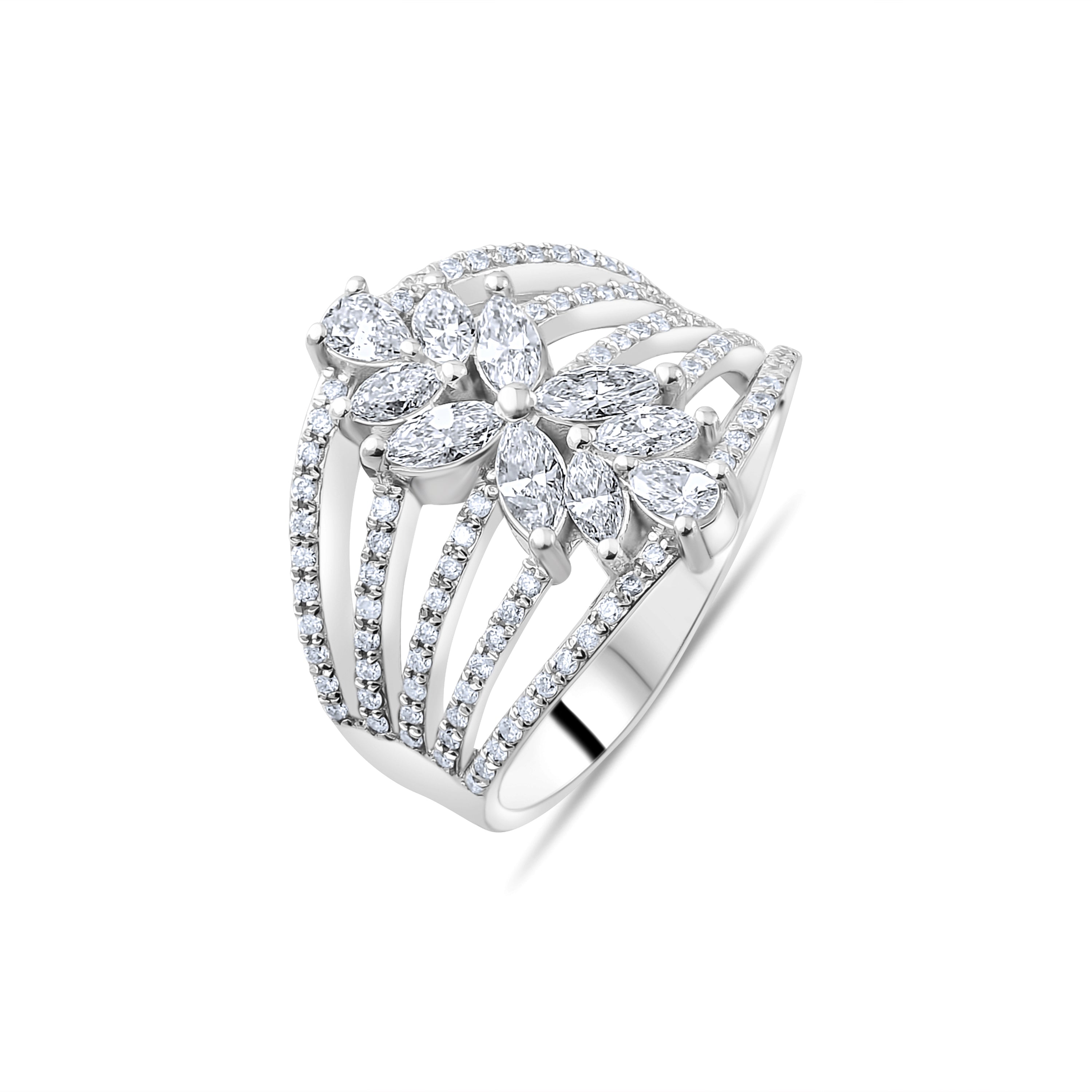 1.22 Carat Natural Diamond Ring – Elegant Fine Jewelry Design - Gold Stone Diamond