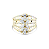 1.22 Carat Natural Diamond Ring – Elegant Fine Jewelry Design - Gold Stone Diamond
