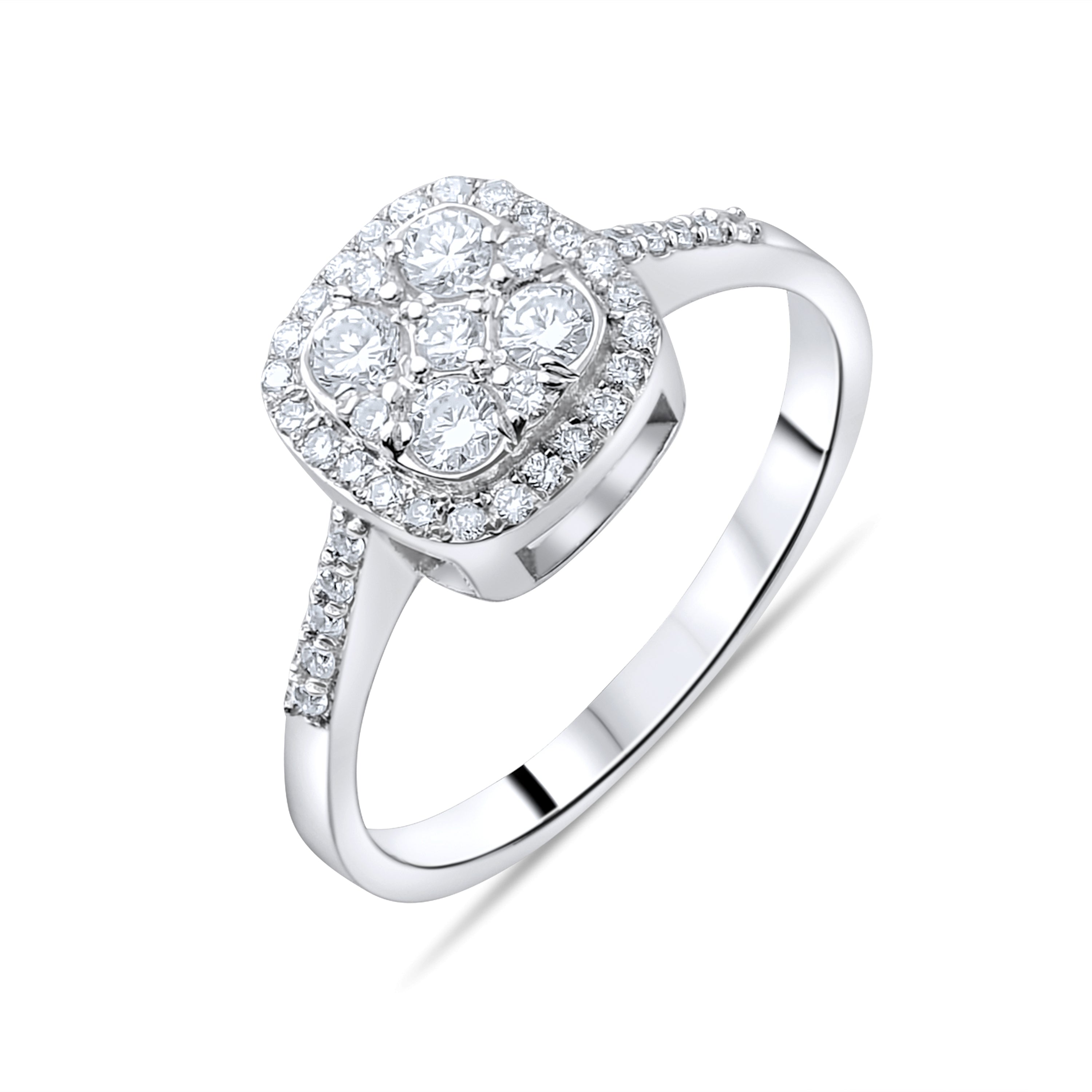 0.40 Carat Natural Diamond Ring – Elegant Fine Jewelry Design - Gold Stone Diamond