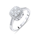 0.40 Carat Natural Diamond Ring – Elegant Fine Jewelry Design - Gold Stone Diamond