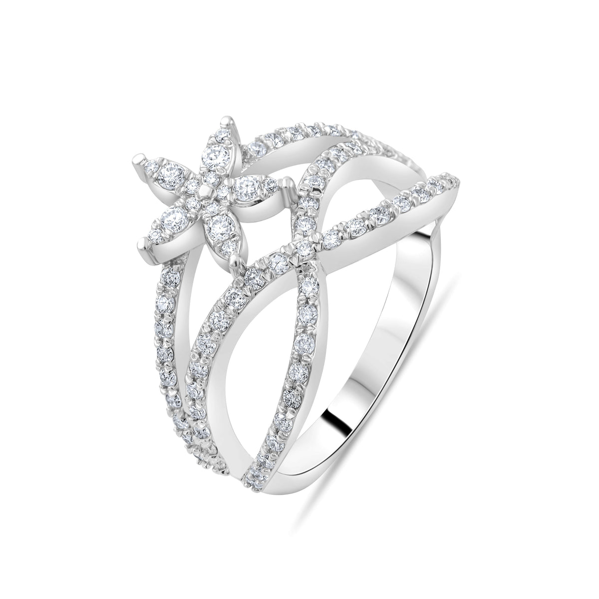 0.60 Carat Natural Diamond Ring – Elegant Fine Jewelry Design - Gold Stone Diamond