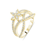 0.60 Carat Natural Diamond Ring – Elegant Fine Jewelry Design - Gold Stone Diamond