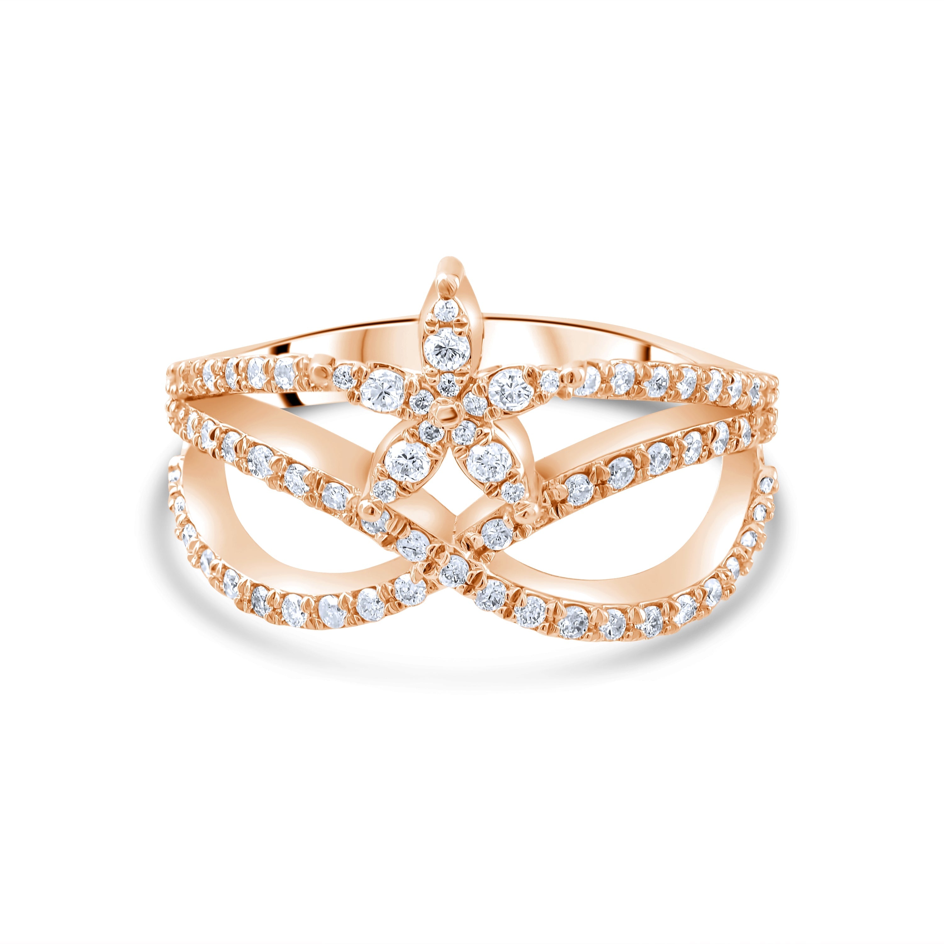 0.60 Carat Natural Diamond Ring – Elegant Fine Jewelry Design - Gold Stone Diamond