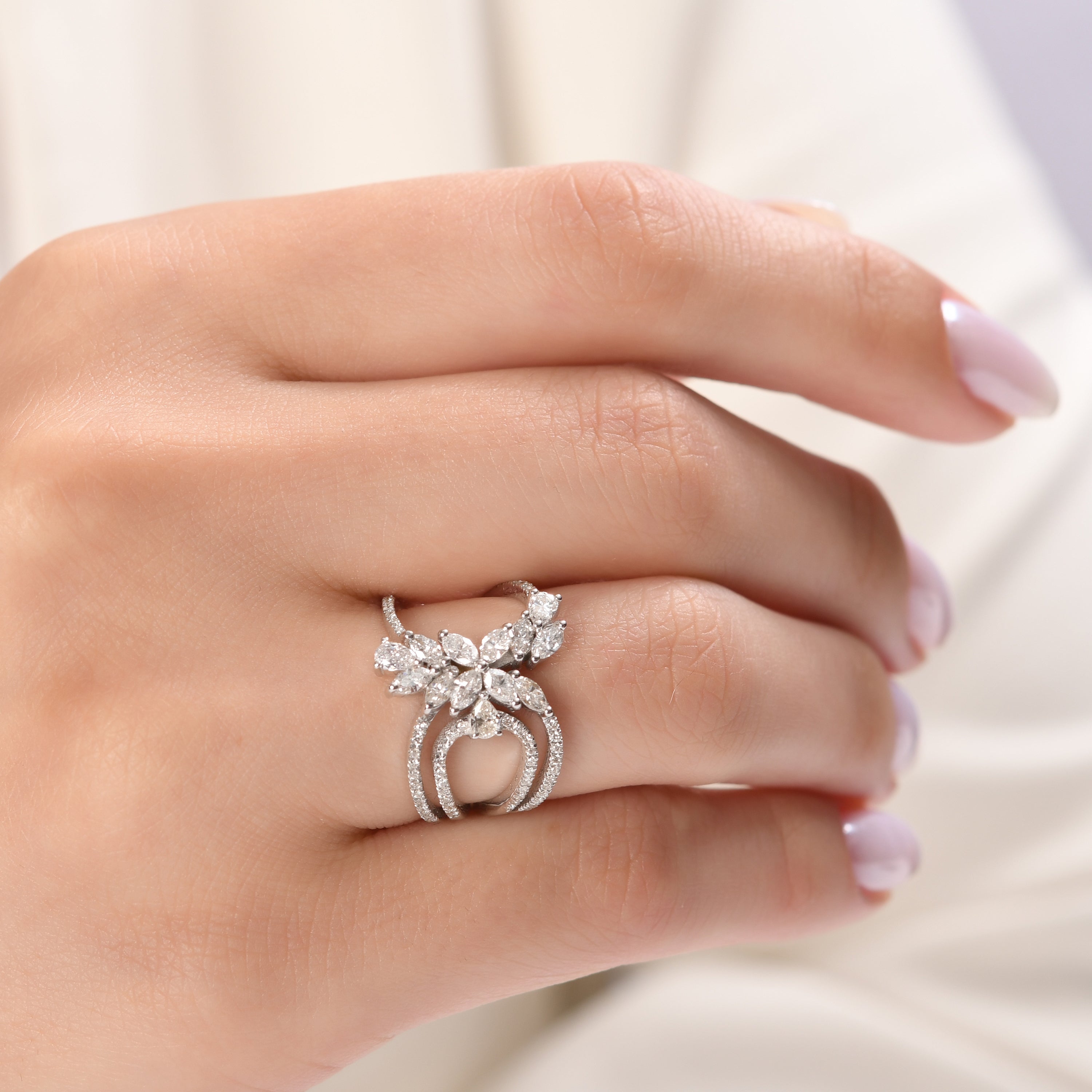 1.28 Carat Natural Diamond Ring – Elegant Fine Jewelry Design - Gold Stone Diamond