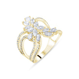 1.28 Carat Natural Diamond Ring – Elegant Fine Jewelry Design - Gold Stone Diamond