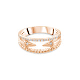 0.14 Carat Natural Diamond Ring – Elegant Fine Jewelry Design - Gold Stone Diamond