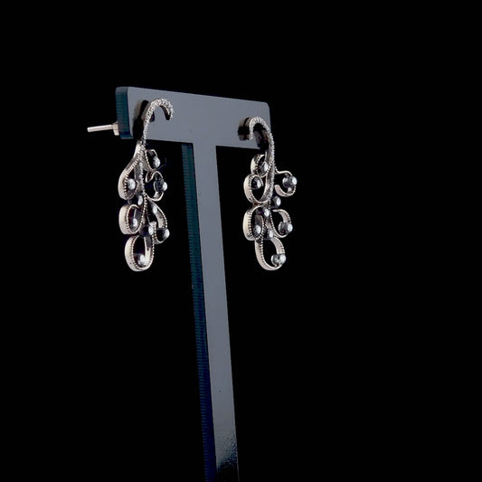 2.6 Carat Natural Diamond Earrings – Elegant Fine Jewelry Design