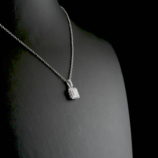0.18 Carat Natural Diamond Necklace – Elegant Fine Jewelry Design