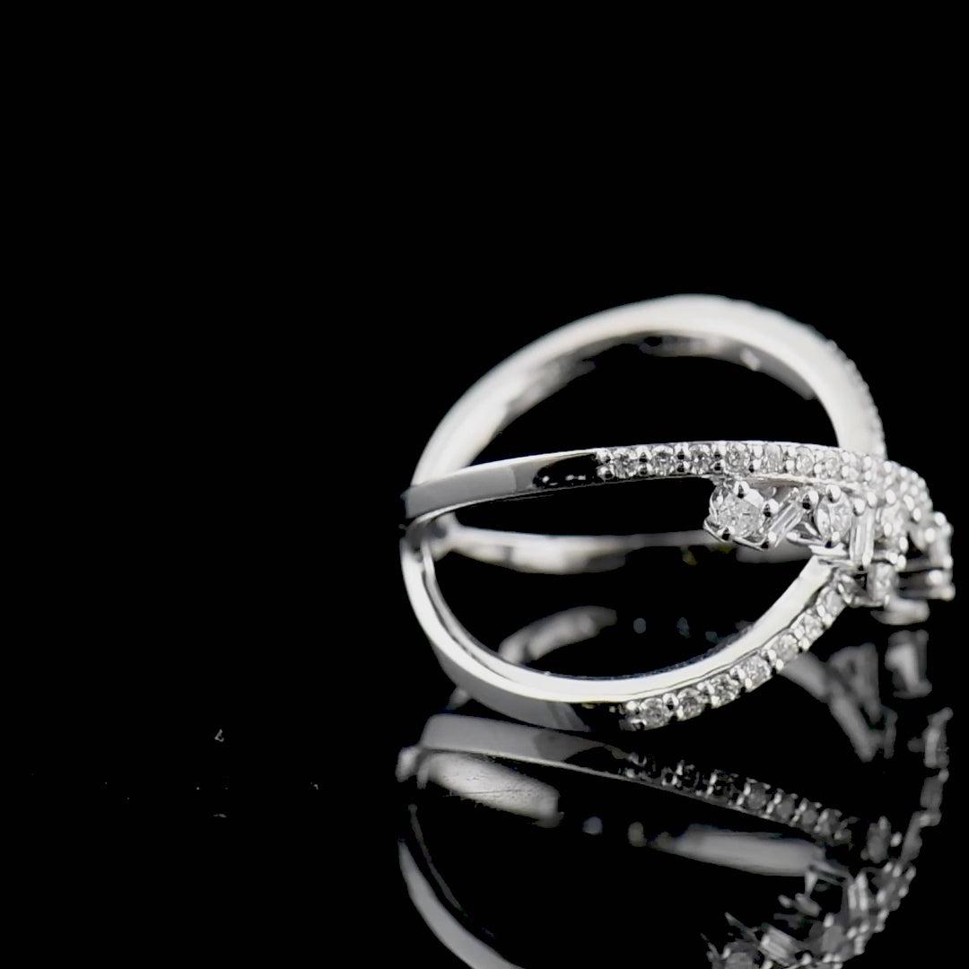 0.64 Carat Natural Diamond Ring – Fine Jewelry Design