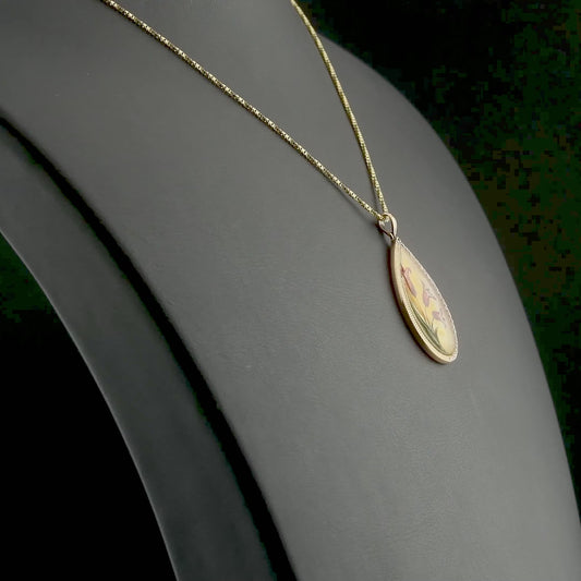 0.18 Carat Natural Diamond Flower Patterned Necklace – Fine Jewelry